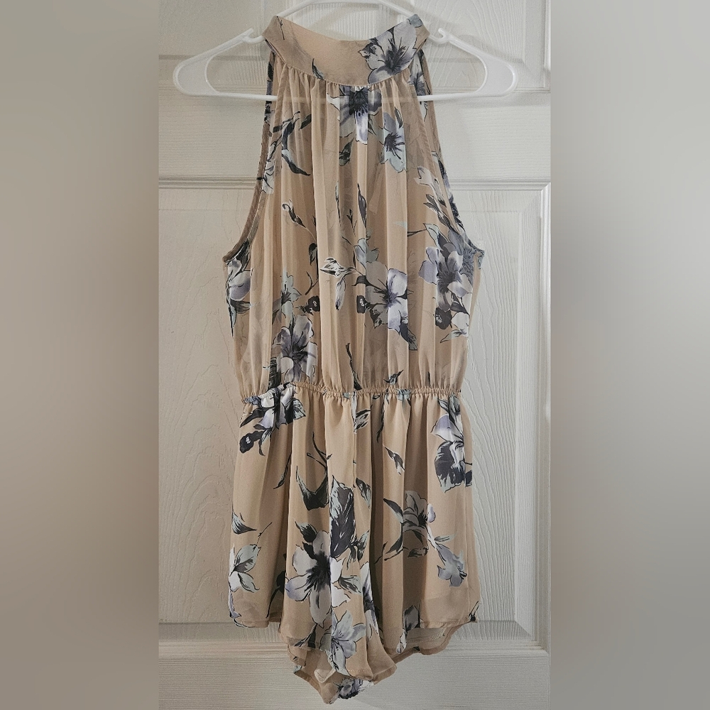 Audrey 3+1 Nearly Sheer Romper